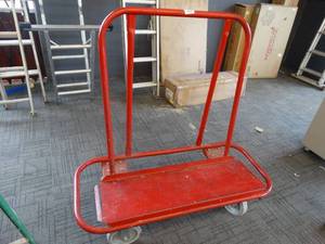 lot 21678 image: Red Drywall Dolly