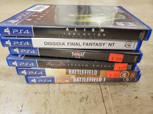 lot 21838 image: 6 PS4 games