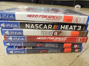 lot 21841 image: 6 PS4 games