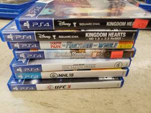 lot 21846 image: 7 PS4 games