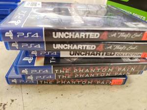 lot 21848 image: 6 PS4 games