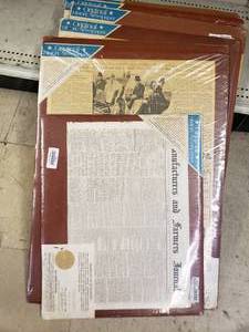 lot 21961 image: Lot of Newspaper Articles