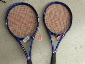 lot 21767 image: 2 tennis racquets