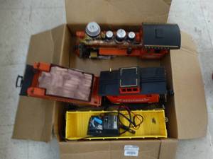 lot 21784 image: Keystone model train set