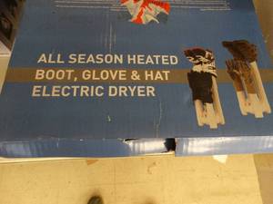 lot 21774 image: Boot & glove electric dryer in box