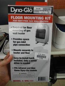 lot 21785 image: Dyna-Glo heater mounting kit