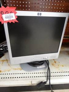 lot 21804 image: HP LCD monitor