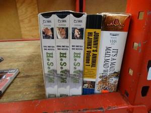 lot 21871 image: VHS tapes
