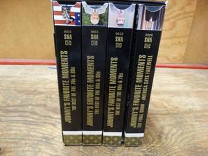 lot 21874 image: 4 VHS Johnny Carson
