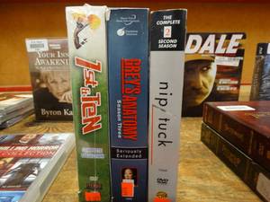 lot 21879 image: 3 seasons of DVDs