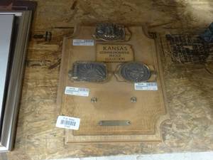 lot 37928 image: Kansas Commemorative Buckle Collection
