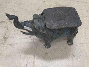 lot 37927 image: Small Elephant Statue