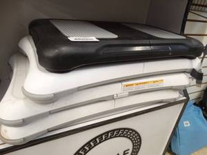 lot 21977 image: Lot of 2 Wii Fit Boards and an Action Board