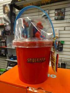 lot 21979 image: Spider-Man Bucket of Water Squirters