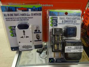 lot 21980 image: Lot of Travel Power Adapters