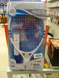 lot 21982 image: Nintendo Wii Single Pack Pro Tennis Racket