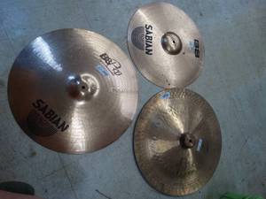 lot 24542 image: Lot of 3 Cymbals