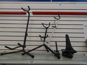 lot 24545 image: Lot of Guitar Stands