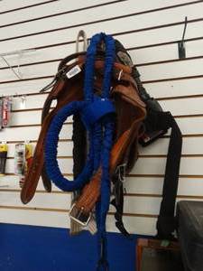 lot 24575 image: Lot of Bungee Cords, Safety Lanyard, Miller Welders Arc Coolbelt, Etc