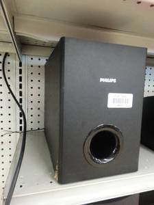 lot 24660 image: Philips Subwoofer Speaker