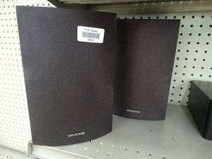 lot 24662 image: Onkyo Surround Sound Speakers