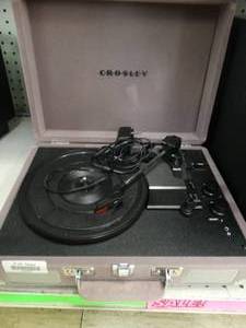 lot 24665 image: Purple Velvet Crosley Turntable