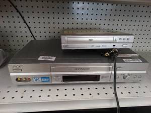 lot 24671 image: Coby DVD Player and Sony Hi-Fi Stereo
