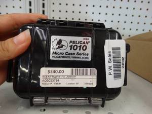 lot 24682 image: Pelican 1010 Microcase with MasTrack LiPo Battery Pack