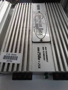 lot 24792 image: American Bass Car Amp