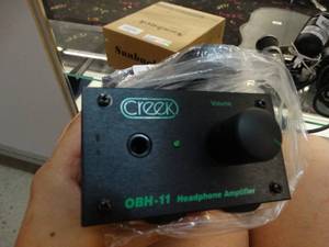 lot 24803 image: Creek OBH-11 Headphone Amplifier