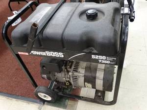 lot 24862 image: PowerBoss 5250 Running Watt Generator
