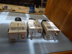 lot 24888 image: Lot of 3 BW CCD Cameras