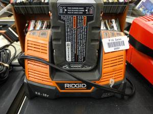 lot 24991 image: Rigid Power Tool Battery and Charger