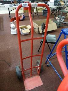 lot 37791 image: Red Furniture Dolly