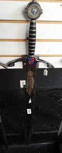 lot 37813 image: The Black Prince Sword with Sheath