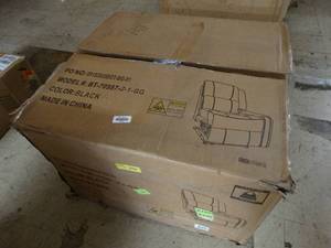 lot 37892 image: Black Recliner Replacement