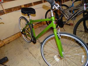 lot 37896 image: Bright Green Schwinn Bicycle