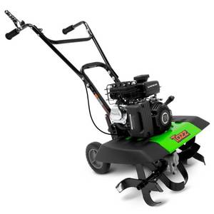 lot 632 image: Tazz 11 in. W 79 cc 4-Cycle Viper Engine Gas Powered 2-in-1 Front Tine TillerCultivator Maximum Tilling
