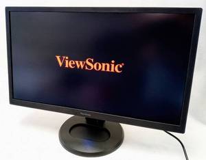 lot 47486 image: ViewSonic VG2860MHL - 28 Inch 4K UHD Ergonomic Monitor with HDMI and DisplayPort for Home & Office, Black