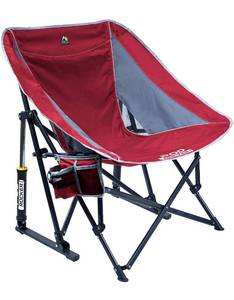lot 8159 image: GCI Outdoor Pod Rocker Collapsible Rocking Chair - Damaged