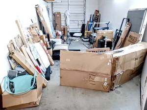 lot 22 image: HUGE LOT- Treasure Wall- Think Storage Wars  Large Lot of Miscellaneous Items - See Video