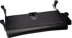 lot 9159 image: Fellowes Office Suites Underdesk Keyboard Drawer, BlackSilver (9140305)