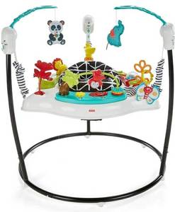 lot 546 image: Fisher-Price Animal Wonders Jumperoo, White 7.87 x 24.41 x 22.49 inches