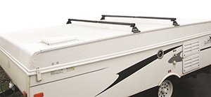 lot 6497 image: SportRack SR1020 Camp Trailer Rack System, Black, One Size