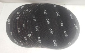 lot 9001 image: Sungold Abrasives 81565 Silicon Carbide 60 Grit Screen Sanding Discs 10-Pack, 19