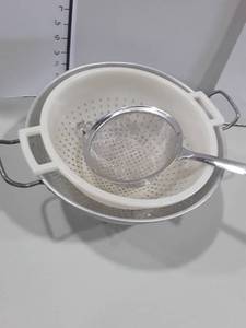 lot 1086 image: 3 Various Strainers
