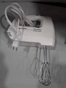 lot 1110 image: BLACK and DECKER Power Pro Hand Mixer.