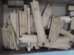 lot 1144 image: Wooden Train Set