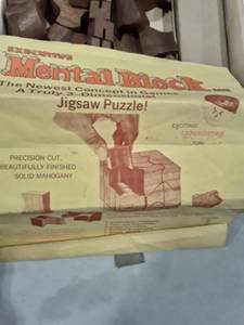 lot 1146 image: Executive MENTAL BLOCK. 3D Puzzle