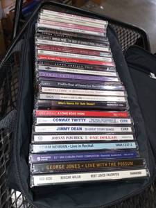 lot 1324 image: Assorted CDs with Bag